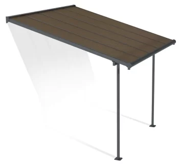 Pérgola adosada de aluminio Canopia Capri