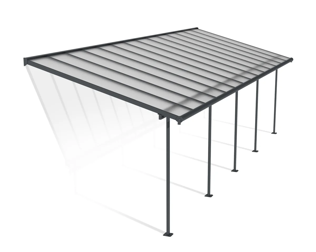 Pérgola de aluminio 295x370 cm