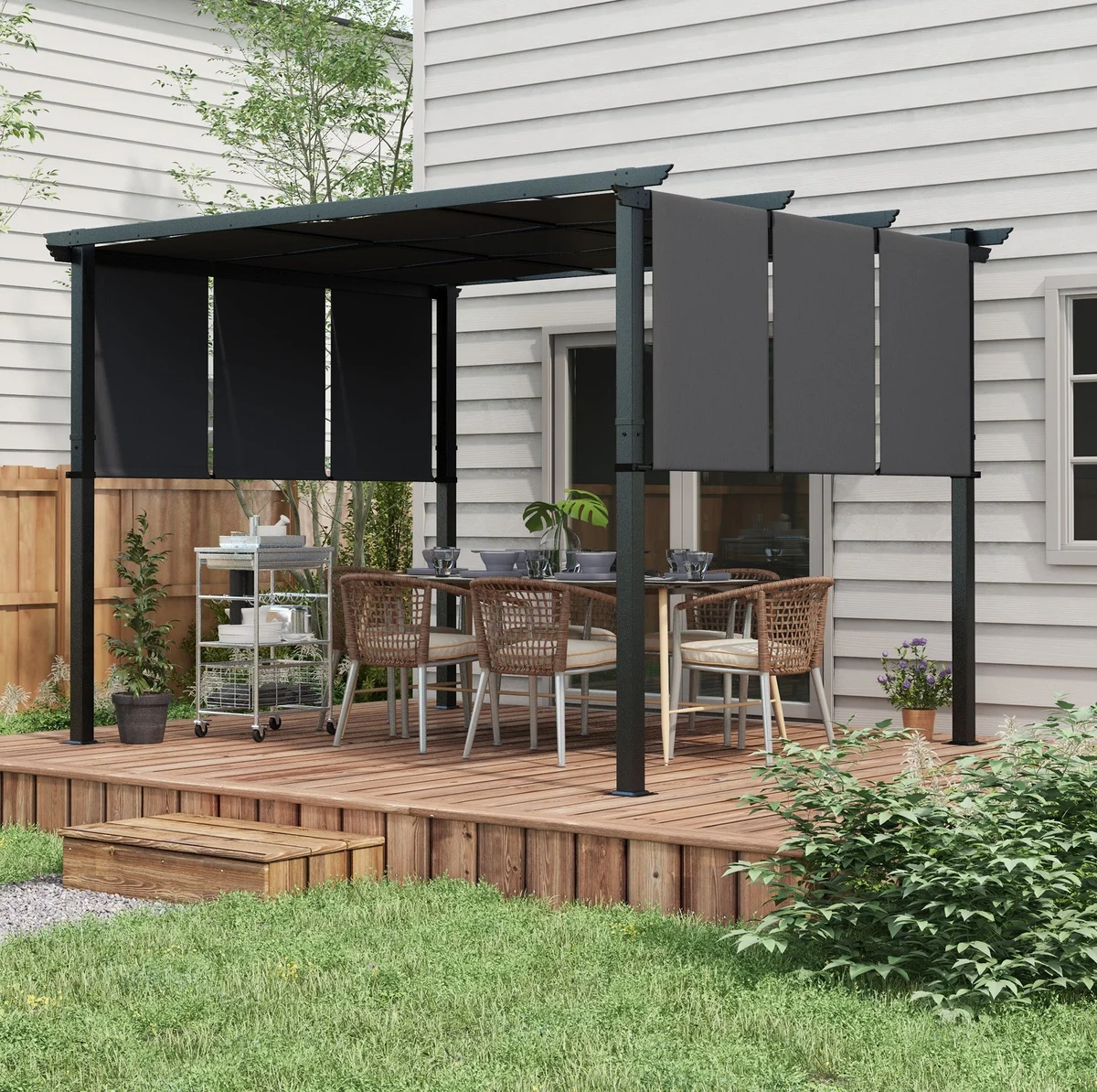 Pérgola retráctil 3
