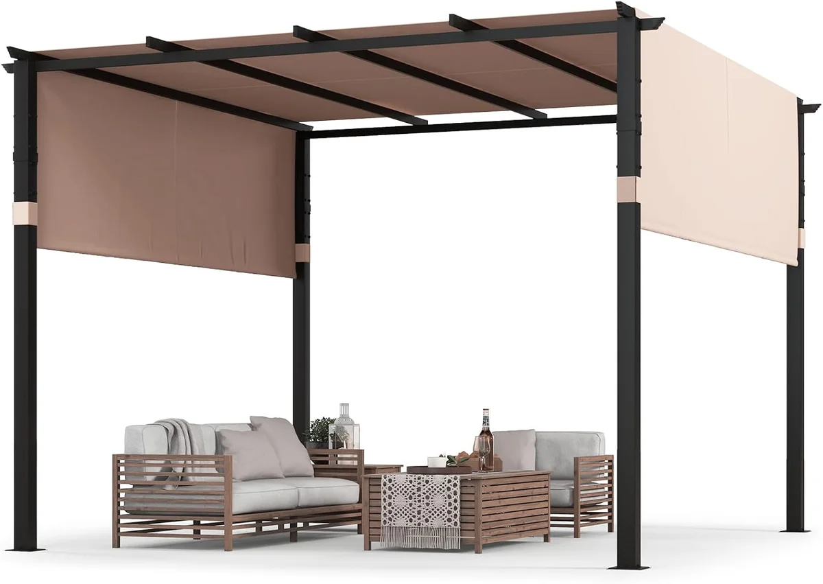 Pergolas de jardin 305 x 305 cm